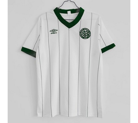 Celtic 84/86 Away White Soccer Jersey